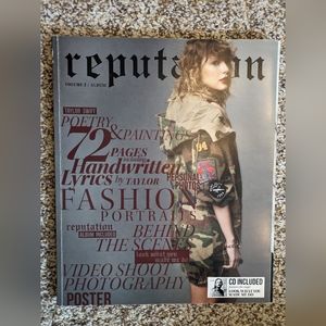 Taylor Swift reputation magazine and cd, volume 2